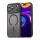  iPhone 17 Pro Max Techsuit HaloFrost II MagSafe tok - Fekete