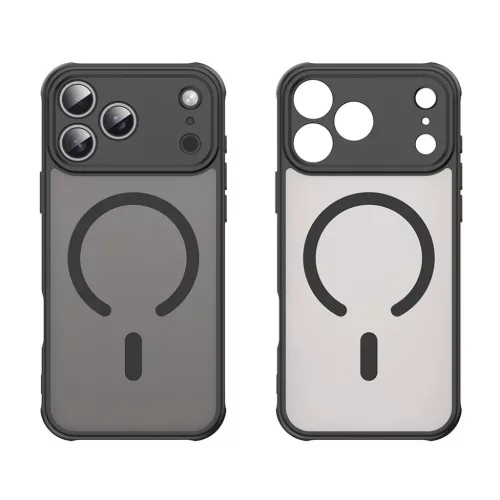  iPhone 17 Pro Max Techsuit HaloFrost II MagSafe tok - Fekete-5949419296817 2 kép