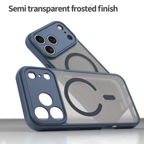  iPhone 17 Pro Max Techsuit - HaloFrost II MagSafe Tengerészkék tok-5949419296794 6 kép