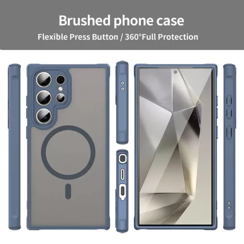  Samsung Galaxy S24 Ultra Tengerészkék Techsuit HaloFrost II MagSafe-5949419296718 3 kép