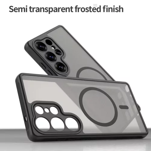  Samsung Galaxy S25 Ultra Fekete Techsuit - HaloFrost II MagSafe tok-5949419296374 3 kép
