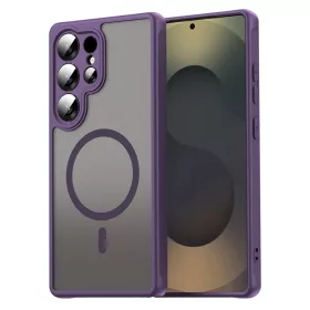    Samsung Galaxy S25 Ultra Lila Techsuit - HaloFrost II MagSafe tok