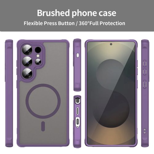  Samsung Galaxy S25 Ultra Lila Techsuit - HaloFrost II MagSafe tok-5949419296343 4 kép