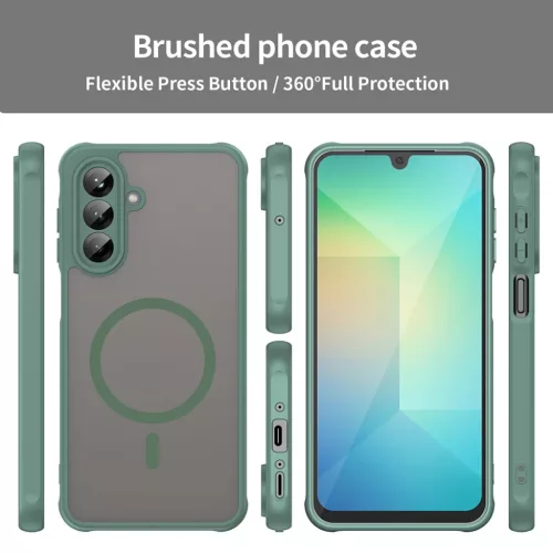  Techsuit - HaloFrost II MagSafe - Samsung Galaxy A26 5G - Zöld tok-5949419296282 3 kép
