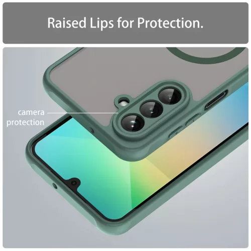  Techsuit - HaloFrost II MagSafe - Samsung Galaxy A26 5G - Zöld tok-5949419296282 6 kép