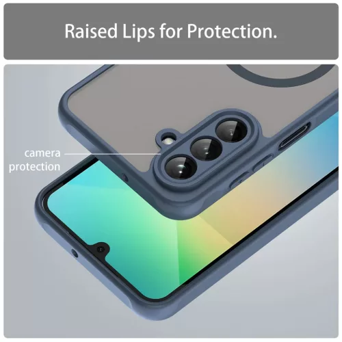  Techsuit - HaloFrost II MagSafe - Samsung Galaxy A26 5G - Tengerészk-5949419296275 5 kép