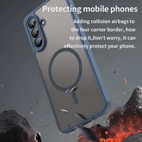  Techsuit - HaloFrost II MagSafe - Samsung Galaxy A26 5G - Tengerészk-5949419296275 7 kép