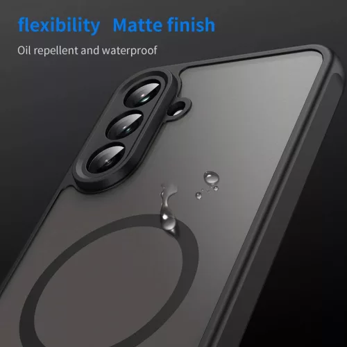  Samsung Galaxy A56 5G Fekete Techsuit - HaloFrost II MagSafe tok-5949419296251 8 kép
