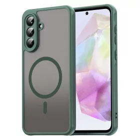    Samsung Galaxy A56 5G Zöld Techsuit HaloFrost II MagSafe tok
