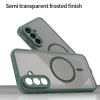 Samsung Galaxy A56 5G Zöld Techsuit HaloFrost II MagSafe tok-5949419296244 3 kép