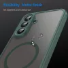  Samsung Galaxy A56 5G Zöld Techsuit HaloFrost II MagSafe tok-5949419296244 8 kép