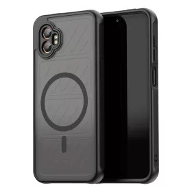    Techsuit - HaloFrost II MagSafe - Samsung Galaxy Xcover7 Pro - Fekete tok