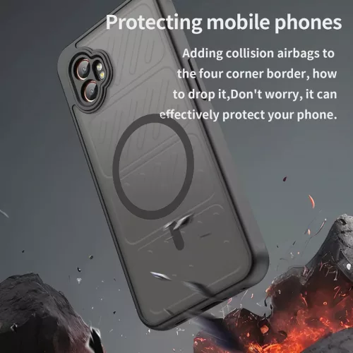  Techsuit - HaloFrost II MagSafe - Samsung Galaxy Xcover7 Pro - Fekete-5949419296091 5 kép