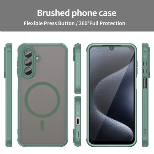 Samsung Galaxy A17 5G Techsuit - HaloFrost II MagSafe - Green tok-5949419296046 6 kép