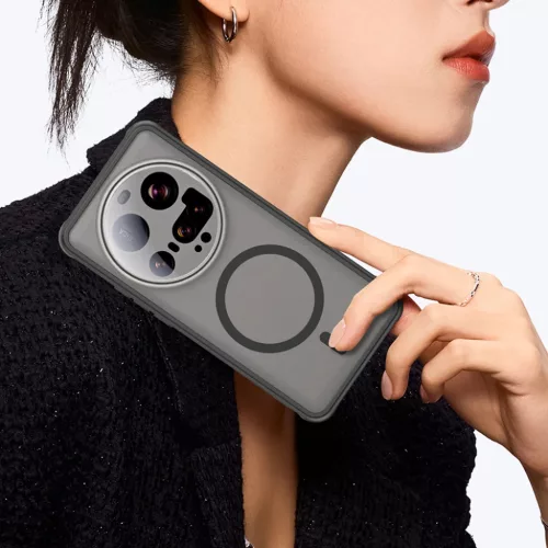  Techsuit - HaloFrost II MagSafe - Xiaomi 15 Ultra - Fekete tok-5949419296015 6 kép