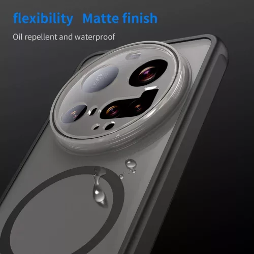  Techsuit - HaloFrost II MagSafe - Xiaomi 15 Ultra - Fekete tok-5949419296015 8 kép