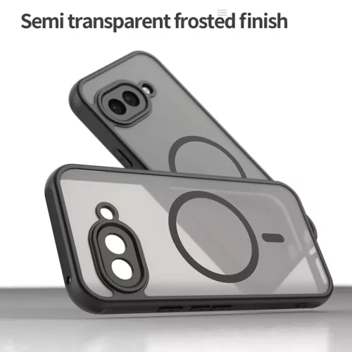  Techsuit - HaloFrost II MagSafe - Google Pixel 9a - Fekete tok-5949419295858 4 kép