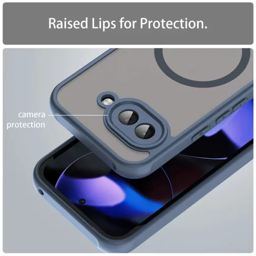  Techsuit - HaloFrost II MagSafe - Google Pixel 9a - Tengerészkék to-5949419295834 7 kép
