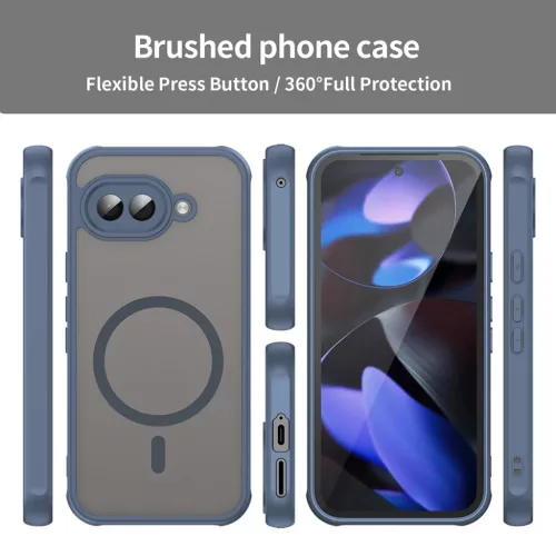  Techsuit - HaloFrost II MagSafe - Google Pixel 9a - Tengerészkék to-5949419295834 8 kép