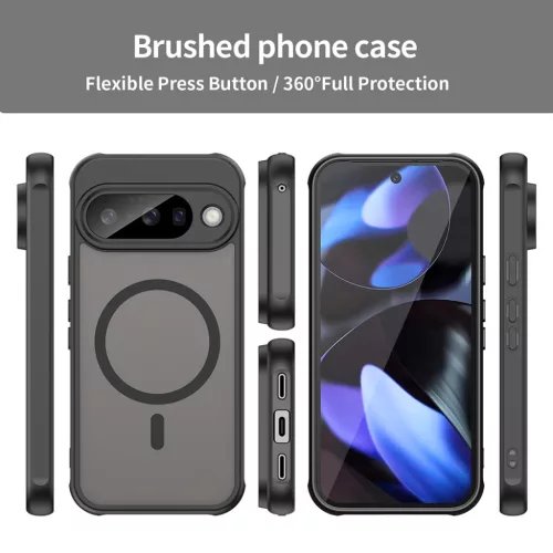 Techsuit - HaloFrost II MagSafe telefontok - Google Pixel 10 - Fekete -5949419295810 3 kép