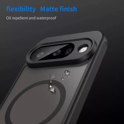 Techsuit - HaloFrost II MagSafe telefontok - Google Pixel 10 - Fekete -5949419295810 6 kép