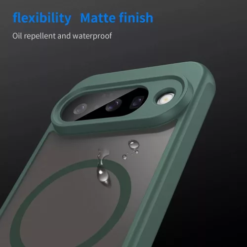 Google Pixel 10 Pro Zöld Techsuit HaloFrost II MagSafe tok-5949419295766 6 kép