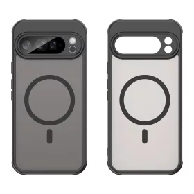 Google Pixel 10 Pro XL Mágneses Tok - Techsuit HaloFrost II - Fekete -5949419295735 2 kép