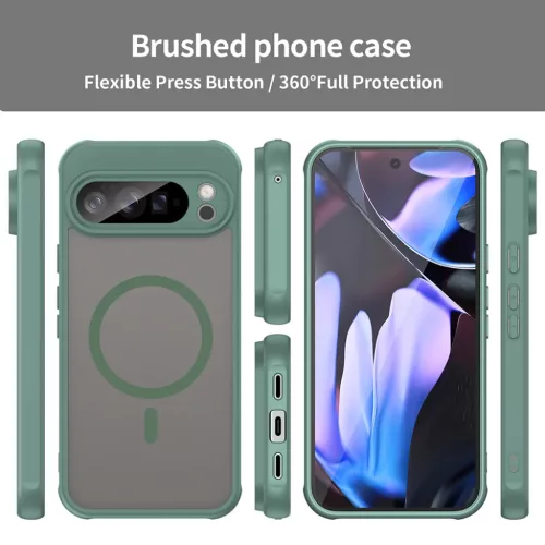 MagSafe Techsuit - HaloFrost II - Google Pixel 10 Pro XL - Zöld. tok-5949419295728 3 kép