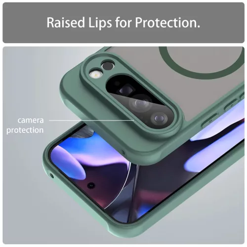 MagSafe Techsuit - HaloFrost II - Google Pixel 10 Pro XL - Zöld. tok-5949419295728 5 kép