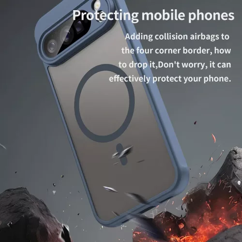 Techsuit - HaloFrost II MagSafe tok - Google Pixel 10 Pro XL - Tenger�-5949419295711 2 kép
