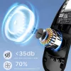 Techsuit - Nyakventilátor (S8) - Hordozható, digitális kijelzővel,-5949419301795 7 kép