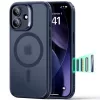  iPhone 17 Matt Kék ESR Klasszikus Hibrid HaloLock tok