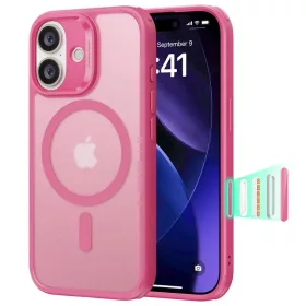    Apple iPhone 17 Matt Rózsaszín ESR Klasszikus Hibrid HaloLock tok
