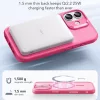  Apple iPhone 17 Matt Rózsaszín ESR Klasszikus Hibrid HaloLock tok-4894240288191 2 kép