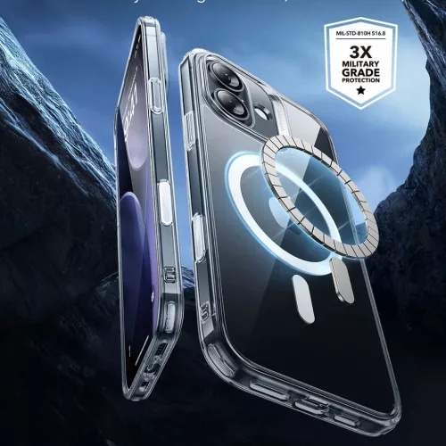  iPhone 17 Átlátszó ESR Klasszikus Hybrid HaloLock tok-4894240282939 5 kép