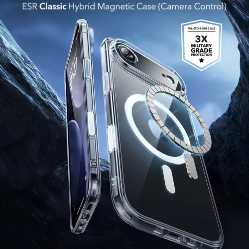  iPhone 17 Air Átlátszó ESR Klasszikus Hibrid HaloLock tok-4894240282915 2 kép