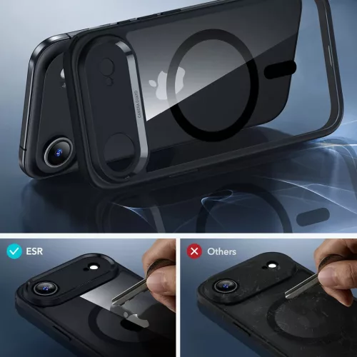 iPhone 17 Air Átlátszó Fekete ESR Klasszikus Hibrid HaloLock tok-4894240282991 6 kép