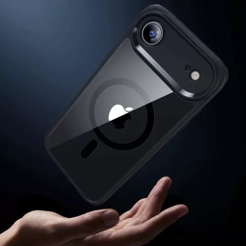  iPhone 17 Air Átlátszó Fekete ESR Klasszikus Hibrid HaloLock tok-4894240282991 7 kép