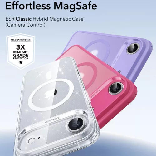 iPhone 17 Air Tiszta Csillogás ESR Klasszikus Hibrid HaloLock tok-4894240289273 2 kép
