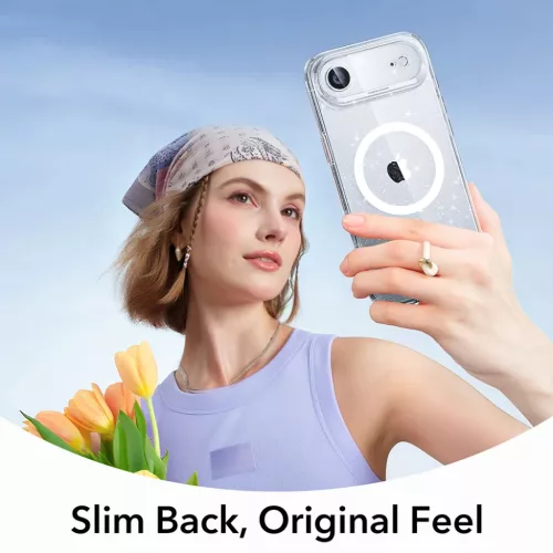  iPhone 17 Air Tiszta Csillogás ESR Klasszikus Hibrid HaloLock tok-4894240289273 5 kép