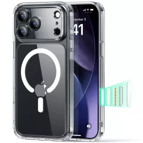iPhone 17 Pro ESR Classic Hybrid HaloLock - Átlátszó tok