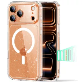   iPhone 17 Pro Tiszta Csillám ESR - Classic Hybrid HaloLock tok