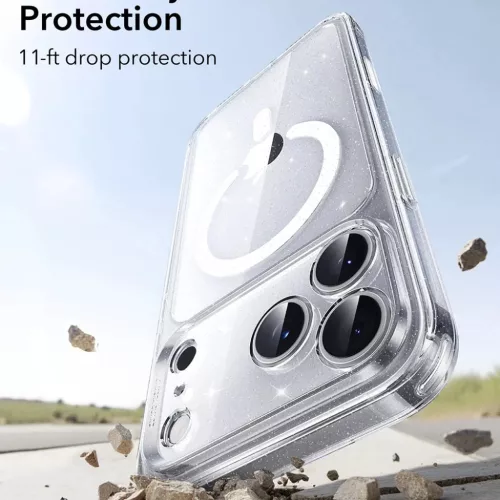 iPhone 17 Pro Tiszta Csillám ESR - Classic Hybrid HaloLock tok-4894240289310 5 kép