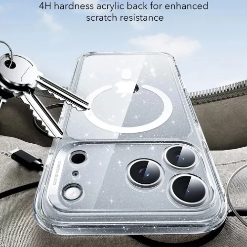 iPhone 17 Pro Tiszta Csillám ESR - Classic Hybrid HaloLock tok-4894240289310 7 kép