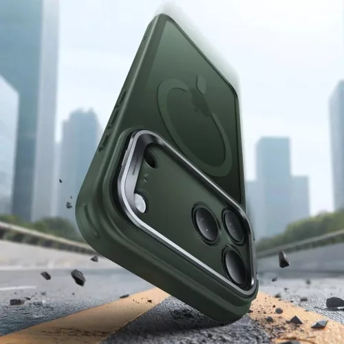 iPhone 17 Pro Max - ESR Classic Hybrid HaloLock - Matt Zöld tok-4894240289495 1 kép