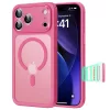  iPhone 17 Pro Max Matt Rózsaszín ESR Klasszikus Hibrid HaloLock tok