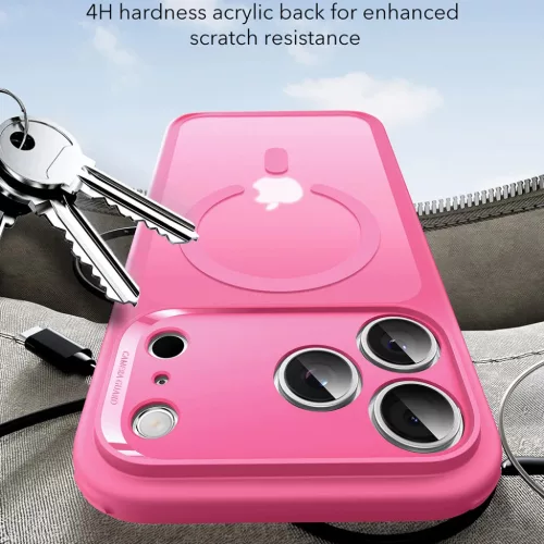  iPhone 17 Pro Max Matt Rózsaszín ESR Klasszikus Hibrid HaloLock tok-4894240288276 4 kép