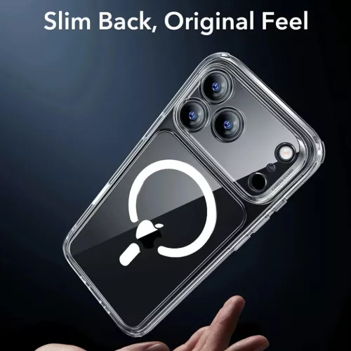 iPhone 17 Pro Max Clear ESR Classic Hybrid HaloLock tok-4894240283196 7 kép