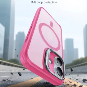  iPhone 17 Matt Rózsaszín ESR Klasszikus Hibrid HaloLock Kitámaszt�-4894240288436 2 kép