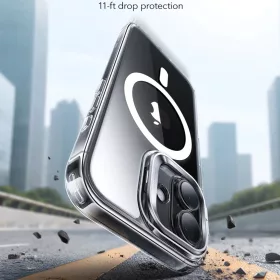  iPhone 17 Átlátszó ESR Klasszikus Hibrid HaloLock Kitámasztó tok-4894240283035 2 kép
